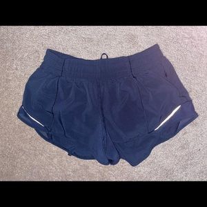 Navy Lulu Lemon Shorts